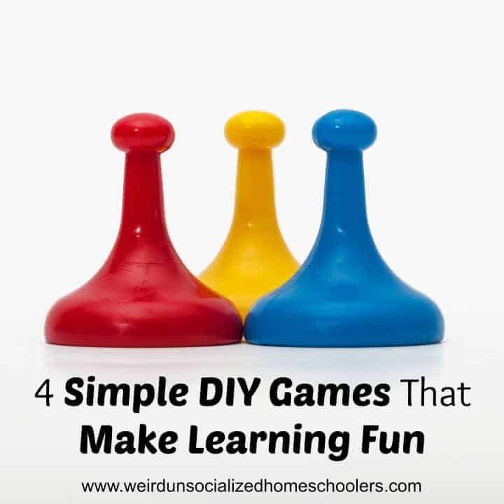 4 Simple DIY Games That Make Learning Fun