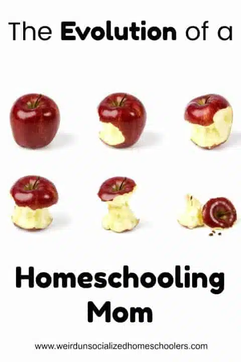 evolution of a homeschooling mom 