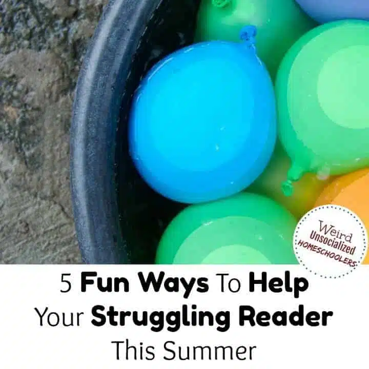 5 Fun Ways To Help Your Struggling Reader This Summer