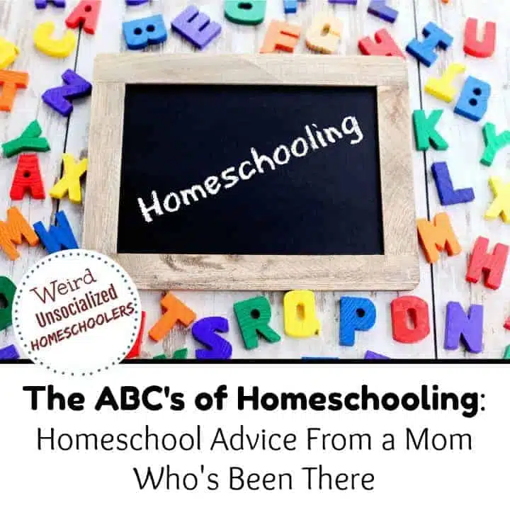 The ABCs of Homeschooling: Homeschool Advice {+Free Printable}