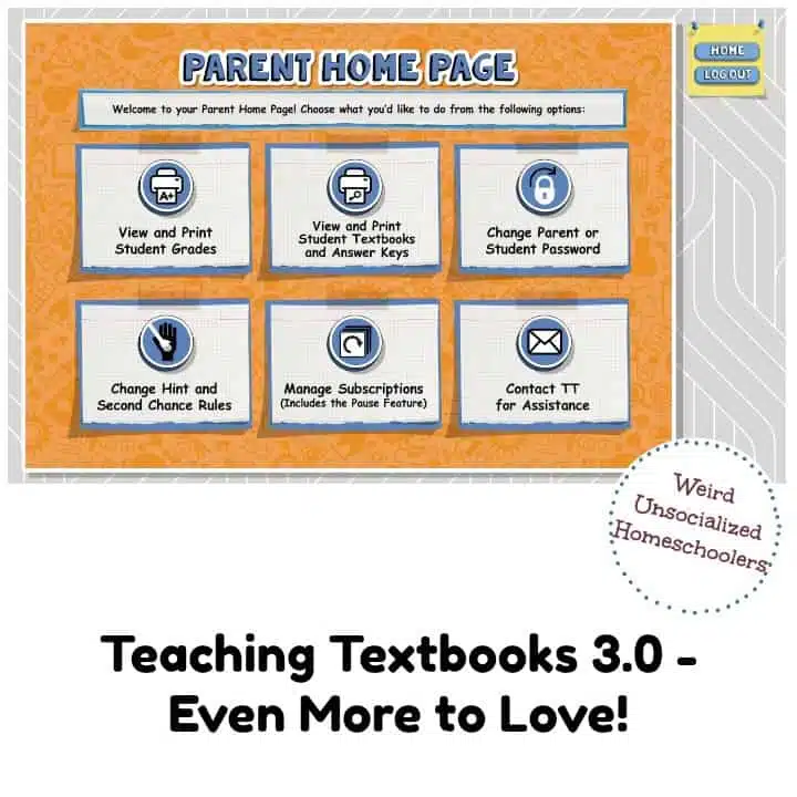 Teaching Textbooks 3.0: Even More to Love!