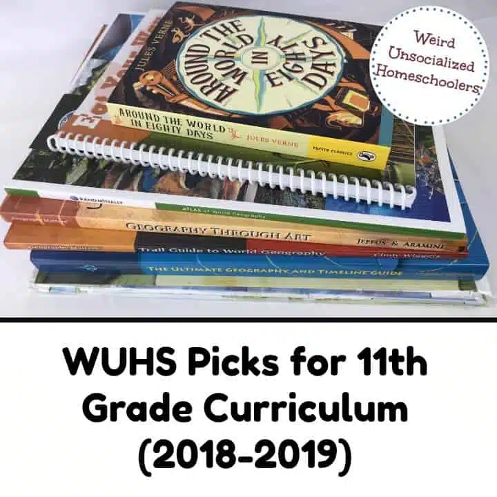 WUHS Picks for 11th Grade Curriculum (2018-2019)