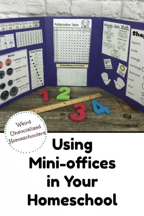 Using Mini-offices in Your Homeschool