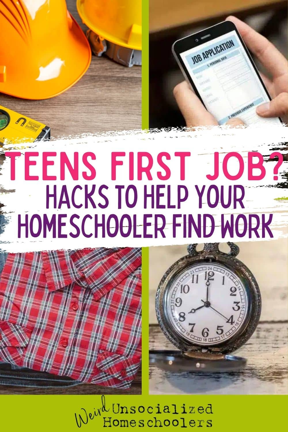 Teens First Job? Hacks to Help Your Homeschooler Find Work - Weird ...