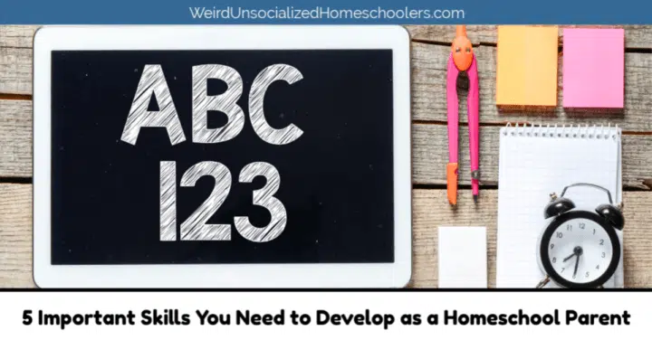 5 Important Skills You Need to Develop as a Homeschool Parent