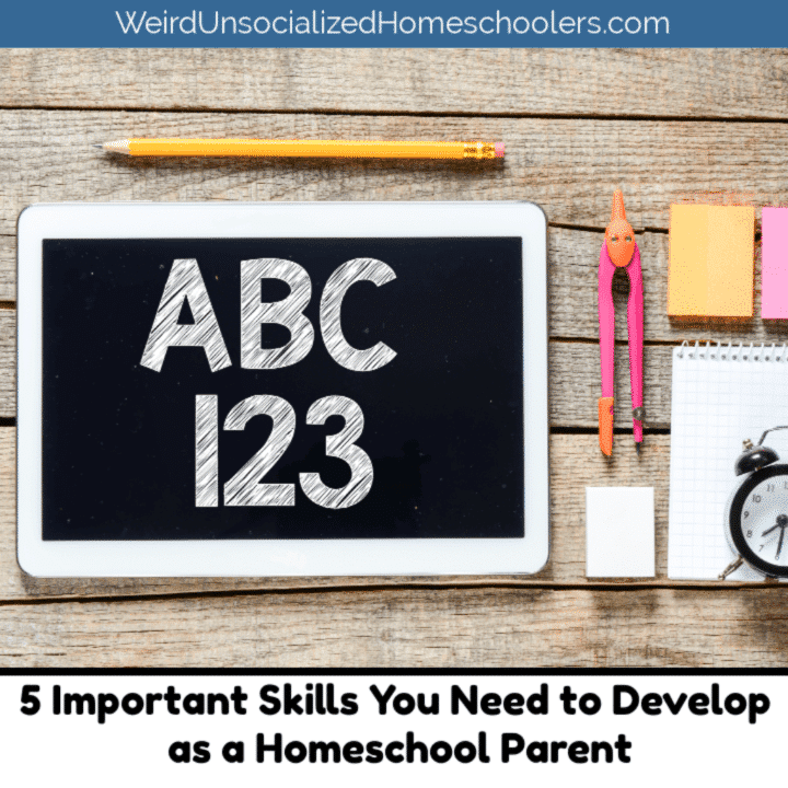 5 Important Skills You Need to Develop as a Homeschool Parent