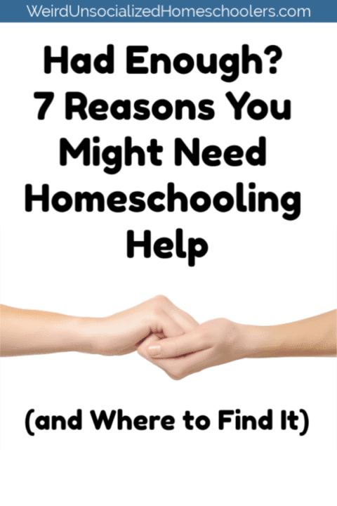 7 Reasons You Might Need Homeschooling Help