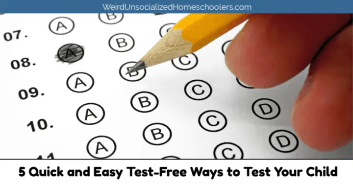 5 Quick and Easy Test-Free Ways to Test Your Child