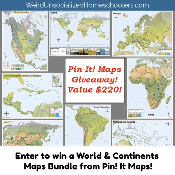 Giveaway: Pin It Maps Bundle {$220 Value!}