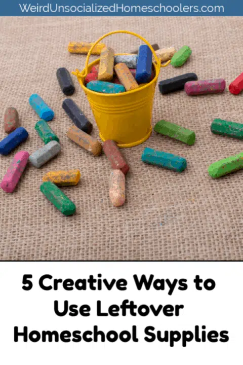 5 Creative Ways to Use Leftover Homeschool Supplies 5 Creative Ways to Use Leftover Homeschool Supplies