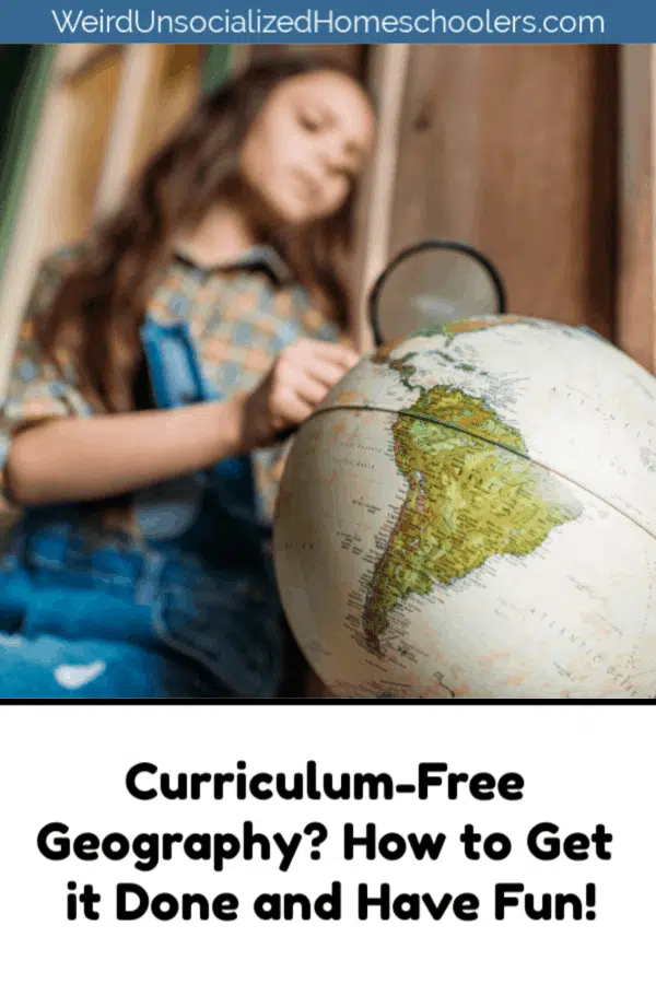 Curriculum-Free Geography? How to Get it Done and Have Fun!