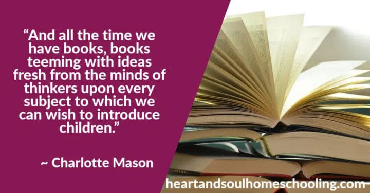 Charlotte Mason Quote About Reading