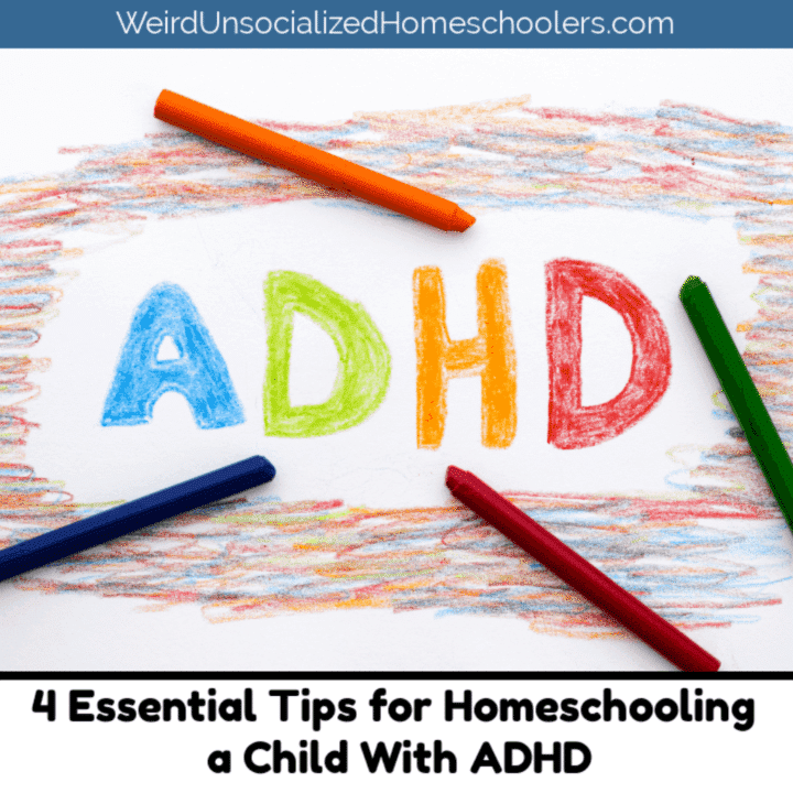 4 Essential Tips for Homeschooling a Child With ADHD - Weird ...