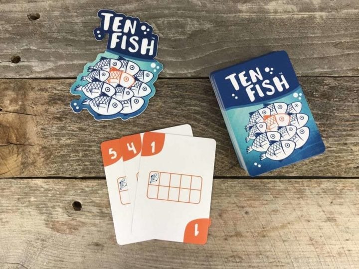Ten Fish - One of 3 Inexpensive Screen-Free Games That Make Math Fun