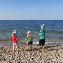 kids at beach
