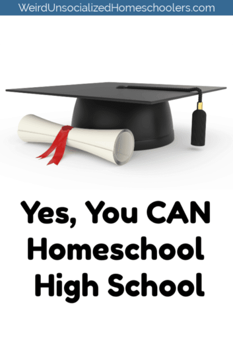 You CAN Homeschool High School