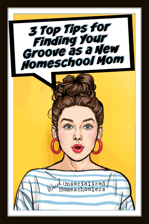 3 Top Tips for Finding Your Groove as a New Homeschool Mom