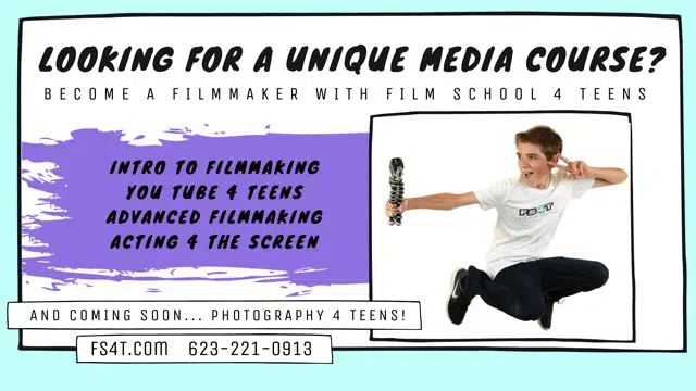 Film course for teens