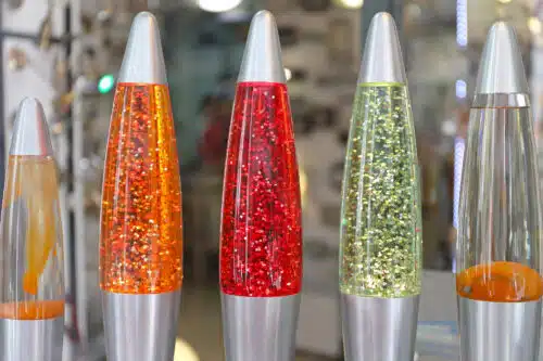 three lava lamps - hands-on activities for middle school and high school students