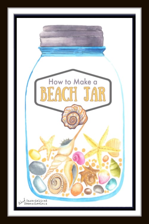 How to Make a Beach in a Jar
