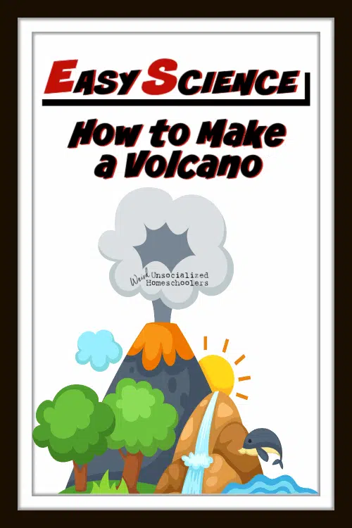 Easy Science – How to Make a Volcano