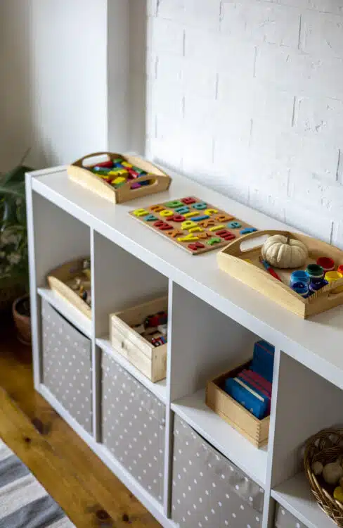 10 Homeschool Essentials - organized cupboards