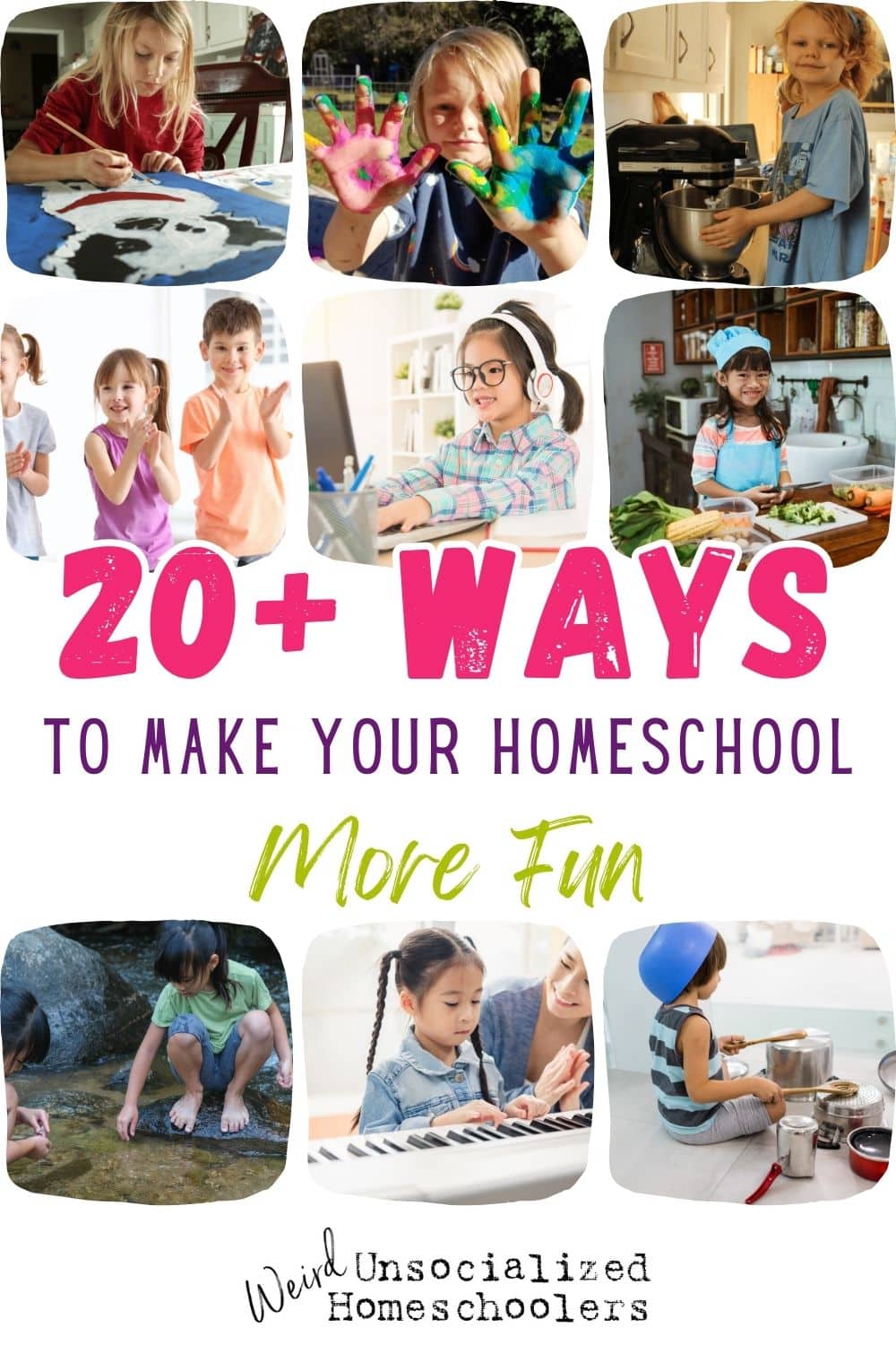 20 Ways to Make Your Homeschool More Fun This Year