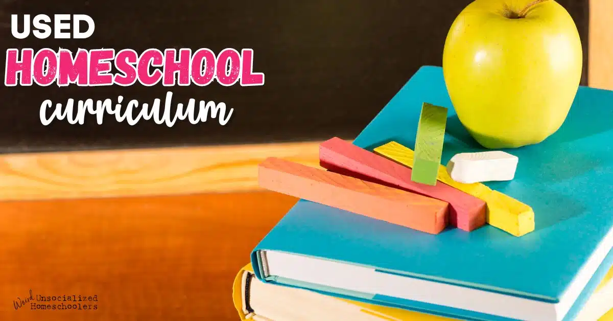 how to sell used homeschool curriculum