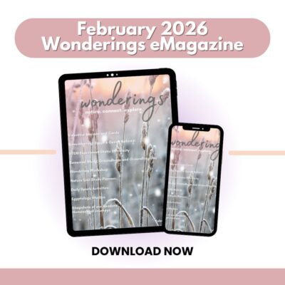 Wonderings - February Homeschool Field Guide