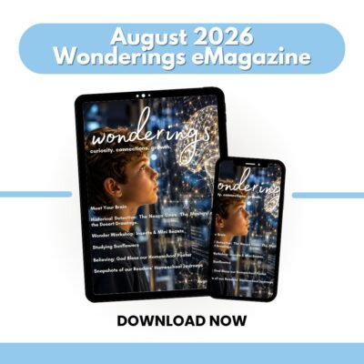 Wonderings - August Homeschool Field Guide